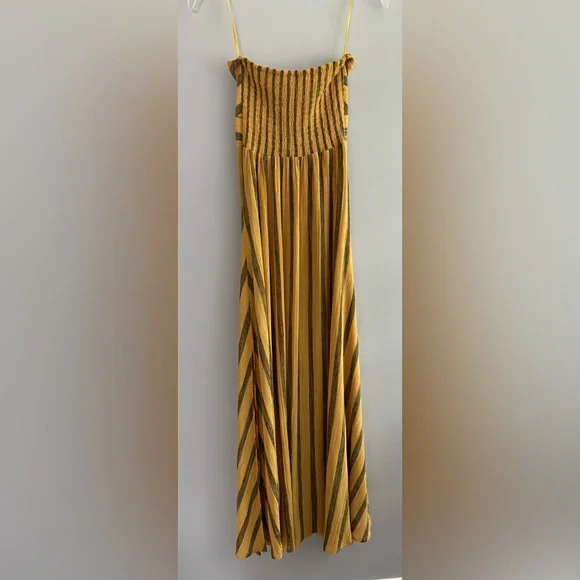 Ramy Brook Faretta strapless pleated knit gown - Picture 2 of 9